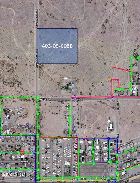 N Harrington Avenue, Gila Bnd, Gila Bend, AZ for sale - Aerial - Image 3 of 4