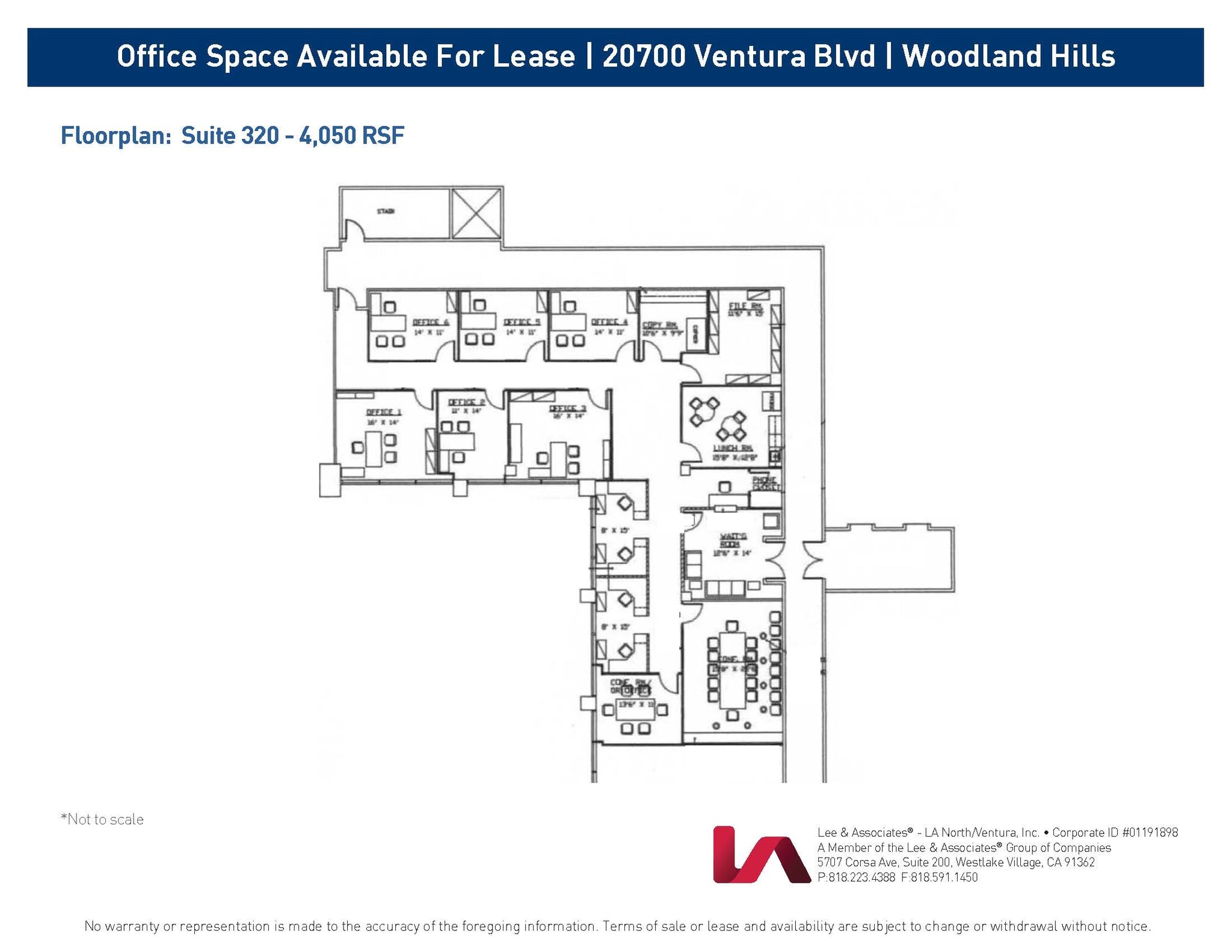 20700 Ventura Blvd, Woodland Hills, CA for lease Floor Plan- Image 1 of 1