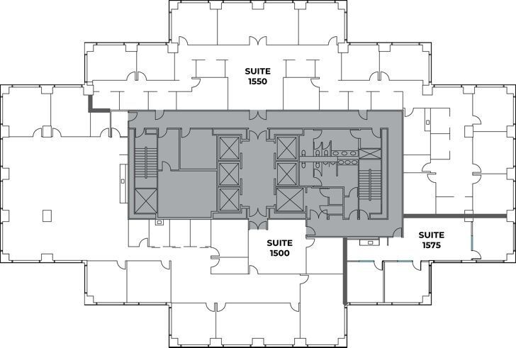 300 Spectrum Center Dr, Irvine, CA à louer Plan d’étage- Image 1 de 1