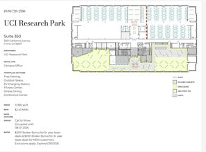 111 Academy Dr, Irvine, CA à louer Plan d’étage- Image 1 de 1