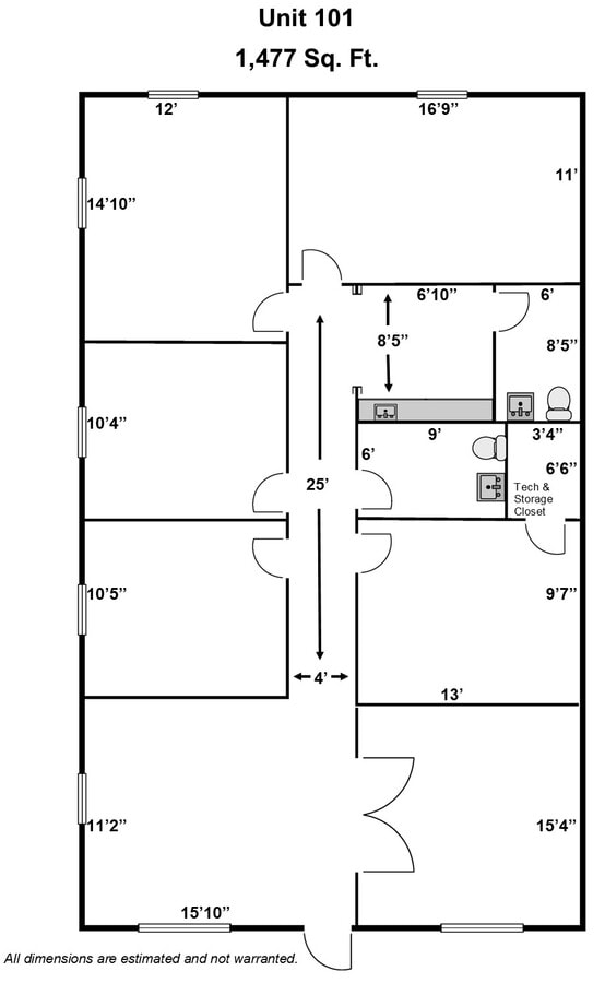 1815 Lockeway Dr, Alpharetta, GA 30004 - Unit 101 - - Floor Plan - Image 1 of 8