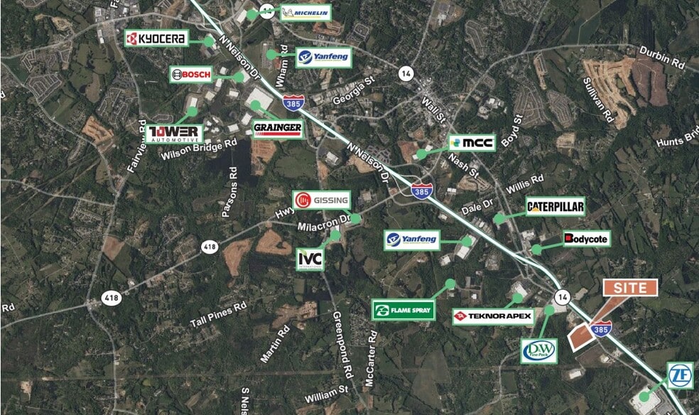 000 N. Old Laurens Rd, Gray Court, SC for lease - Building Photo - Image 2 of 2