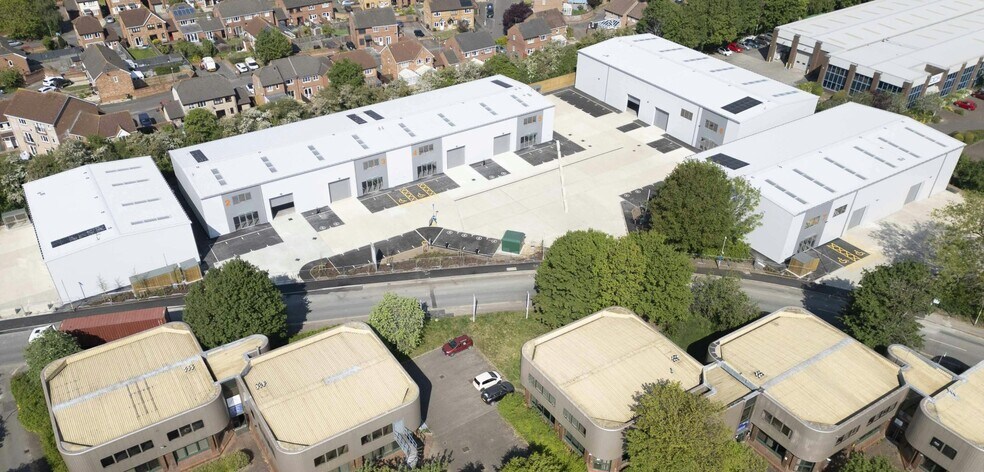 Faraday Rd, Swindon à vendre - Aérien - Image 3 de 4