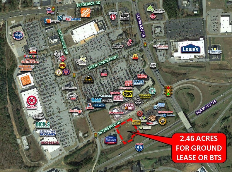 Interstate Dr, Opelika, AL for sale - Building Photo - Image 1 of 4