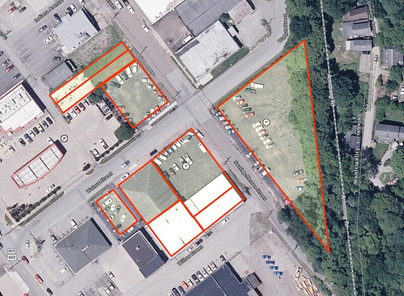 151 Walnut St, Kittanning, PA à vendre - Aérien - Image 2 de 22
