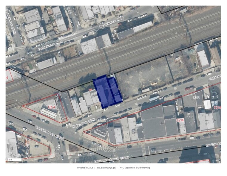 7,125 SF R6-1 Zoned Development Site portfolio of 3 properties for sale on LoopNet.ca - Aerial - Image 1 of 2