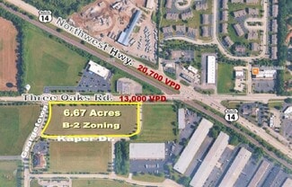 More details for SEC Three Oaks & Georgetown Rd, Cary, IL - Land for Sale