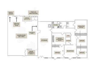4317 Pleasant Valley Rd, Raleigh, NC for lease Floor Plan- Image 1 of 4
