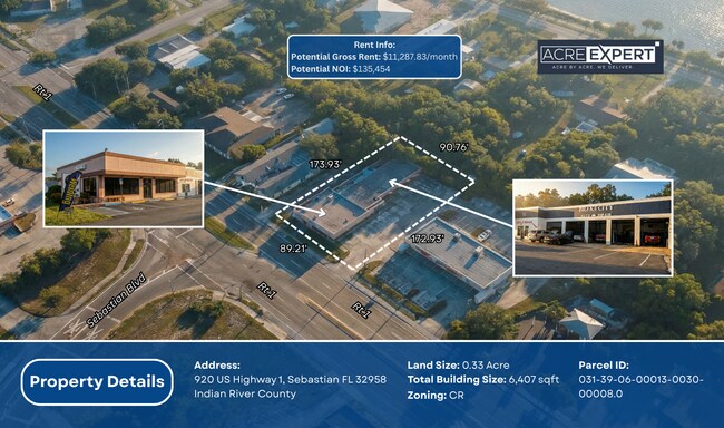 Plus de détails pour 920 US 1 Hwy, Sebastian, FL - Commerce de détail à vendre