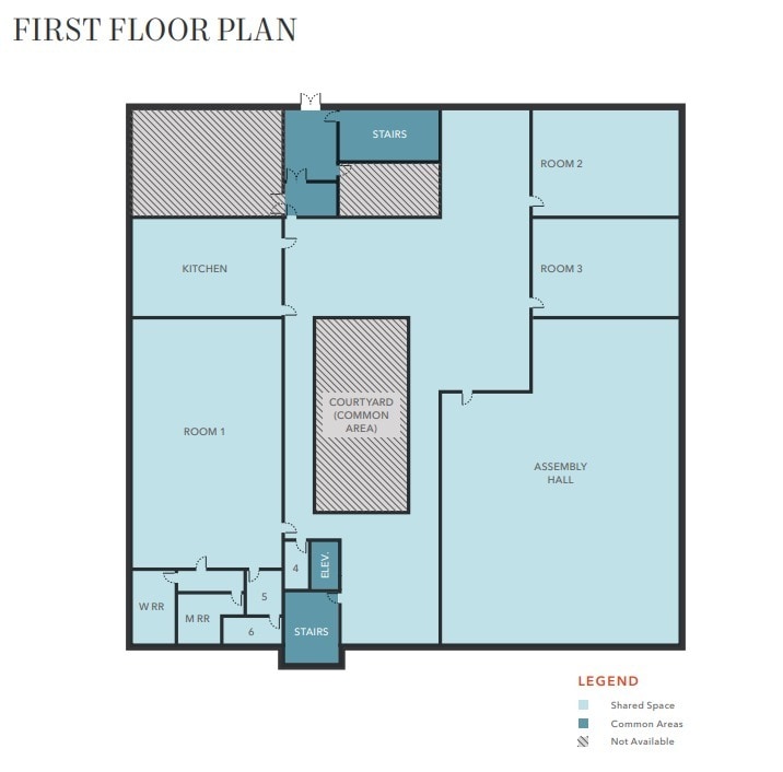 2111 Camino del Rio S, San Diego, CA à louer Plan d’étage- Image 1 de 2