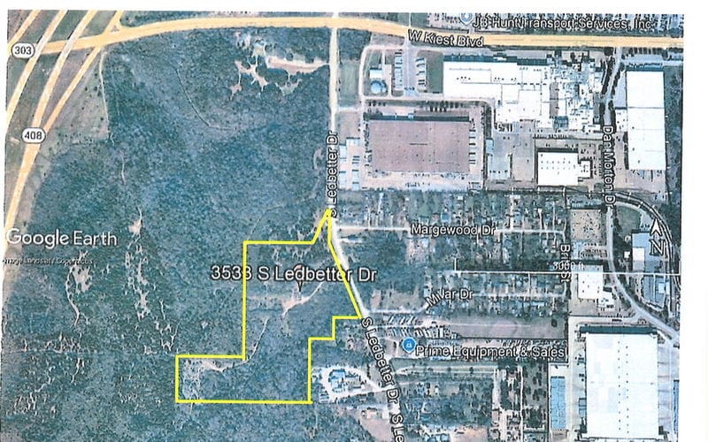 3533 S Ledbetter Dr, Dallas, TX for sale Aerial- Image 1 of 2