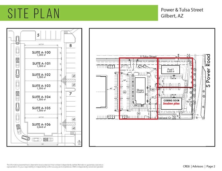 Power Road & Tulsa Street, Gilbert, AZ à louer - Photo du bâtiment - Image 3 de 5