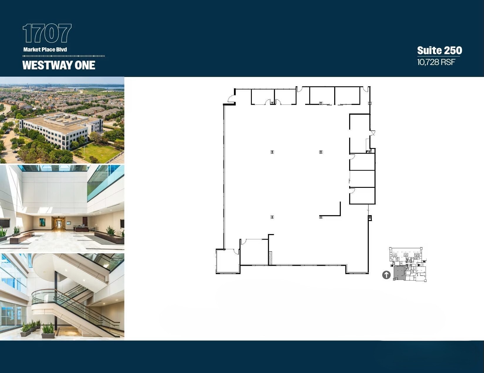 1707 Market Place Blvd, Irving, TX à vendre Plan d’étage- Image 1 de 1