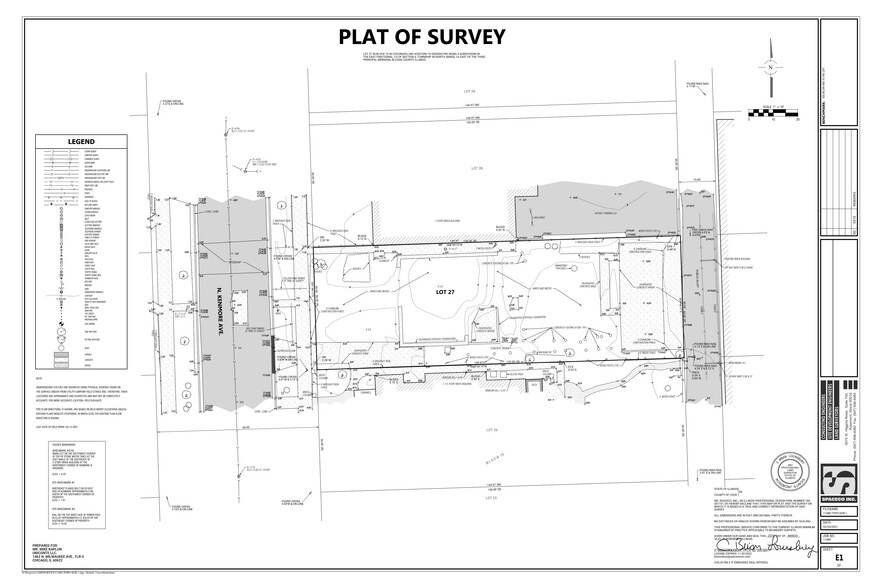 6027 N Kenmore Ave, Chicago, IL à vendre - Plan cadastral - Image 3 de 14