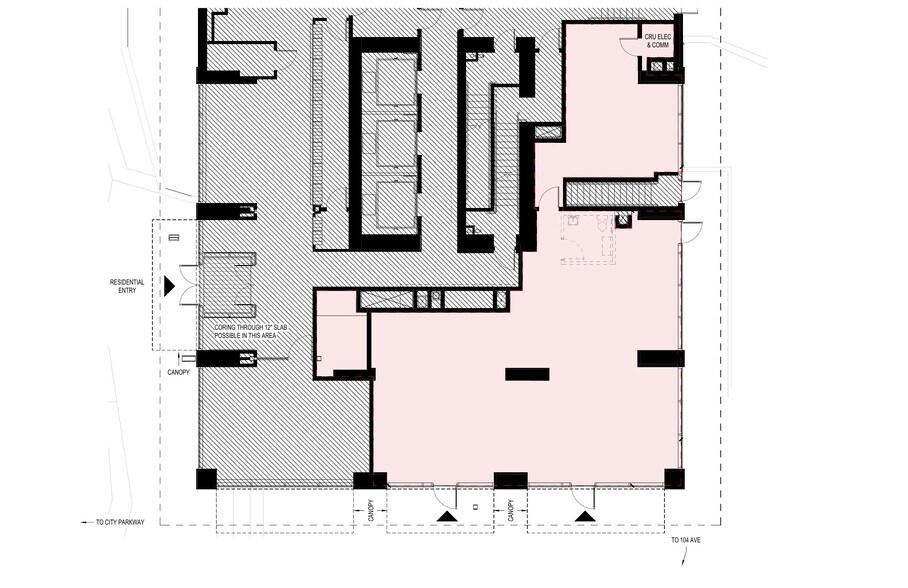 10420 City Pky, Surrey, BC à louer - Plan de site - Image 1 de 12
