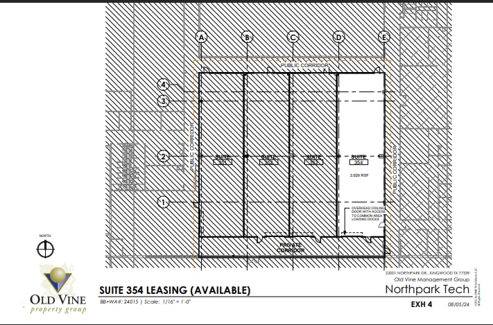 22001 Northpark Dr, Kingwood, TX for lease Floor Plan- Image 1 of 5