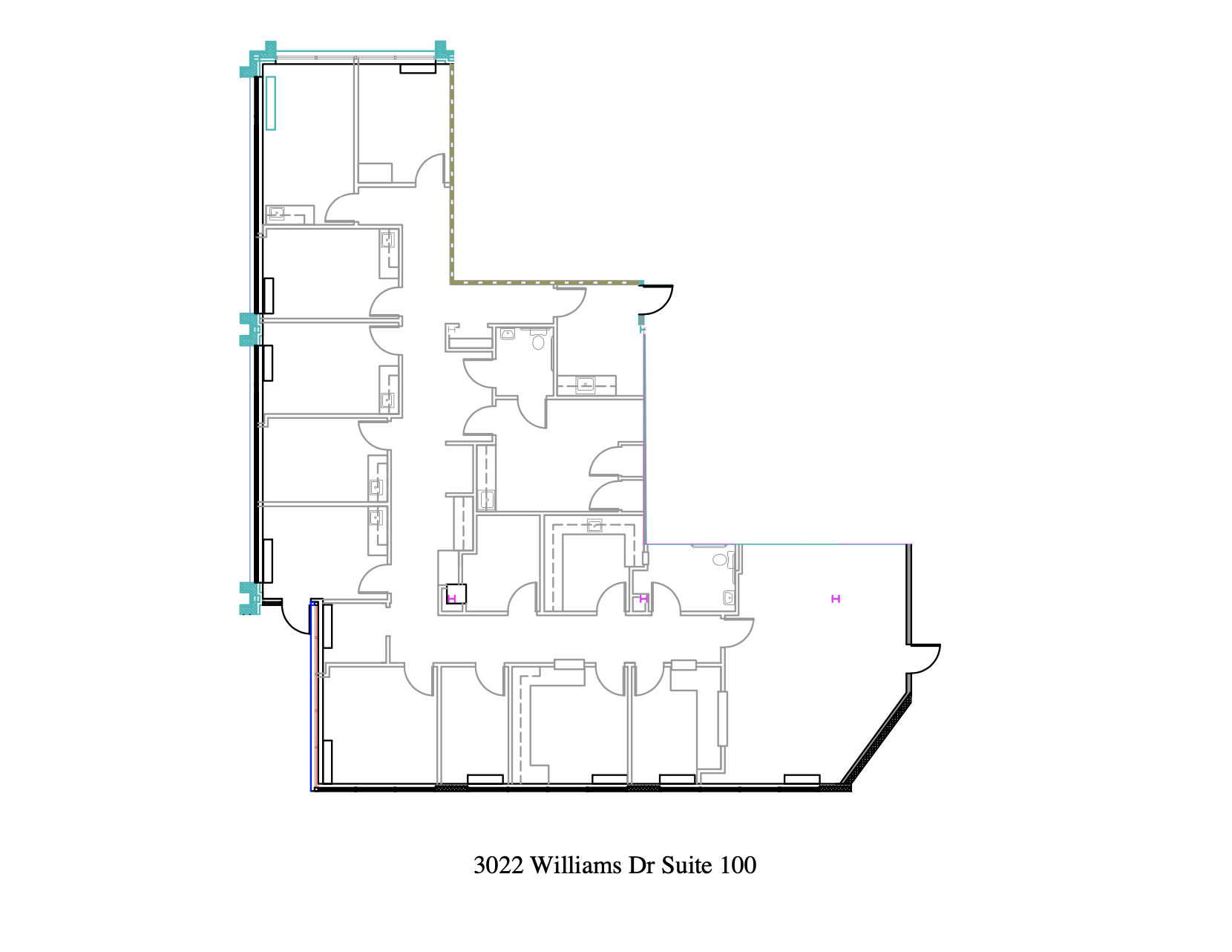 3015 Williams Dr, Fairfax, VA for lease Floor Plan- Image 1 of 1