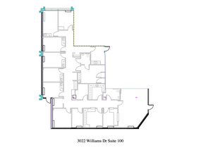 3015 Williams Dr, Fairfax, VA à louer Plan d’étage- Image 1 de 1