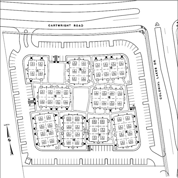 4501 Cartwright Rd, Missouri City, TX à vendre - Plan de site - Image 1 de 1