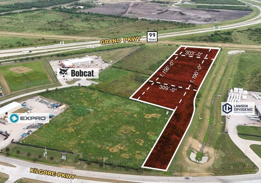 0 Bay Ten Ln, Baytown, TX à vendre - Aérien - Image 2 de 2