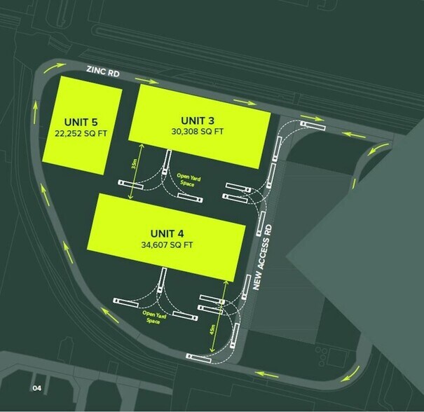 Zinc Rd, Avonmouth à louer - Plan de site - Image 3 de 3