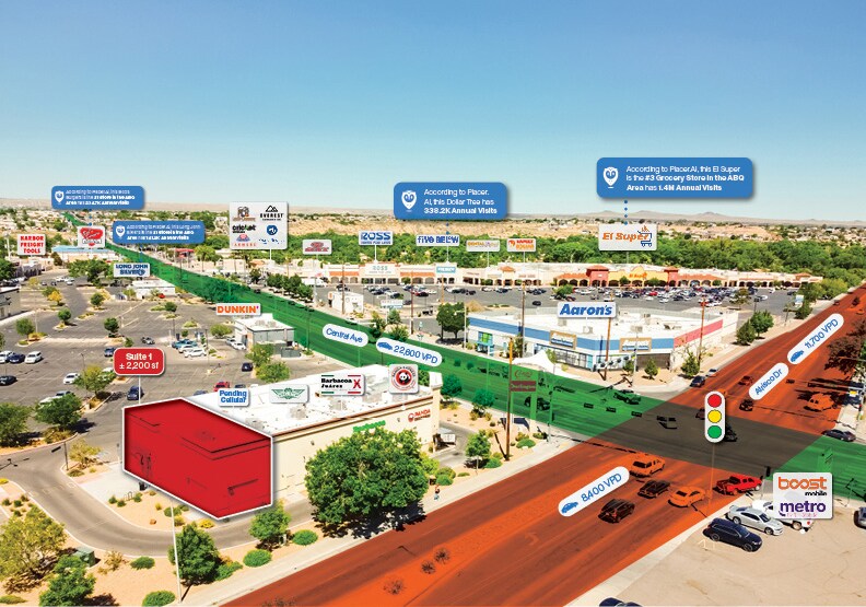 4208 Central Ave SW, Albuquerque, NM à louer - Photo du bâtiment - Image 3 de 10