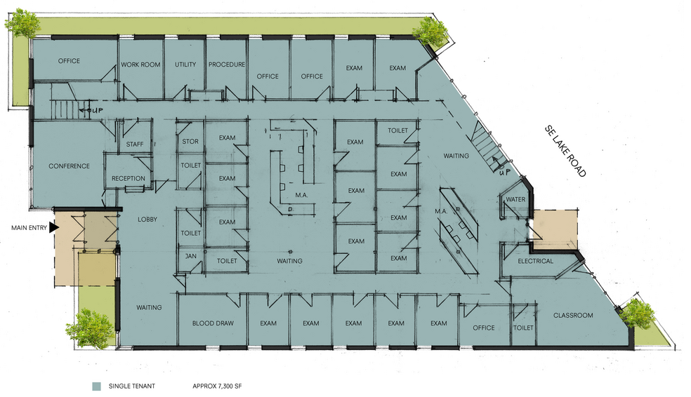 6564 SE Lake Rd, Milwaukie, OR à vendre - Plan d’étage - Image 3 de 5