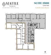 1218 3rd Ave, Seattle, WA for lease Floor Plan- Image 1 of 1