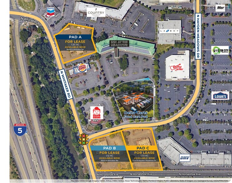 9620 N Whitaker Rd, Portland, OR for lease - Aerial - Image 2 of 4