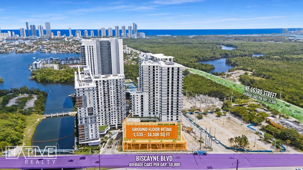 16375 Biscayne Blvd, North Miami Beach, FL à louer - Photo du bâtiment - Image 3 de 23