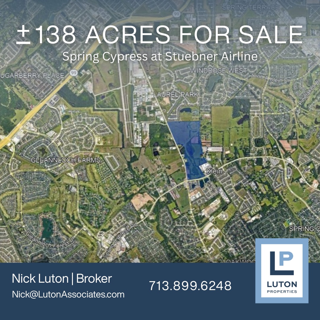 Spring Cypress Road, Spring, TX for sale Aerial- Image 1 of 8