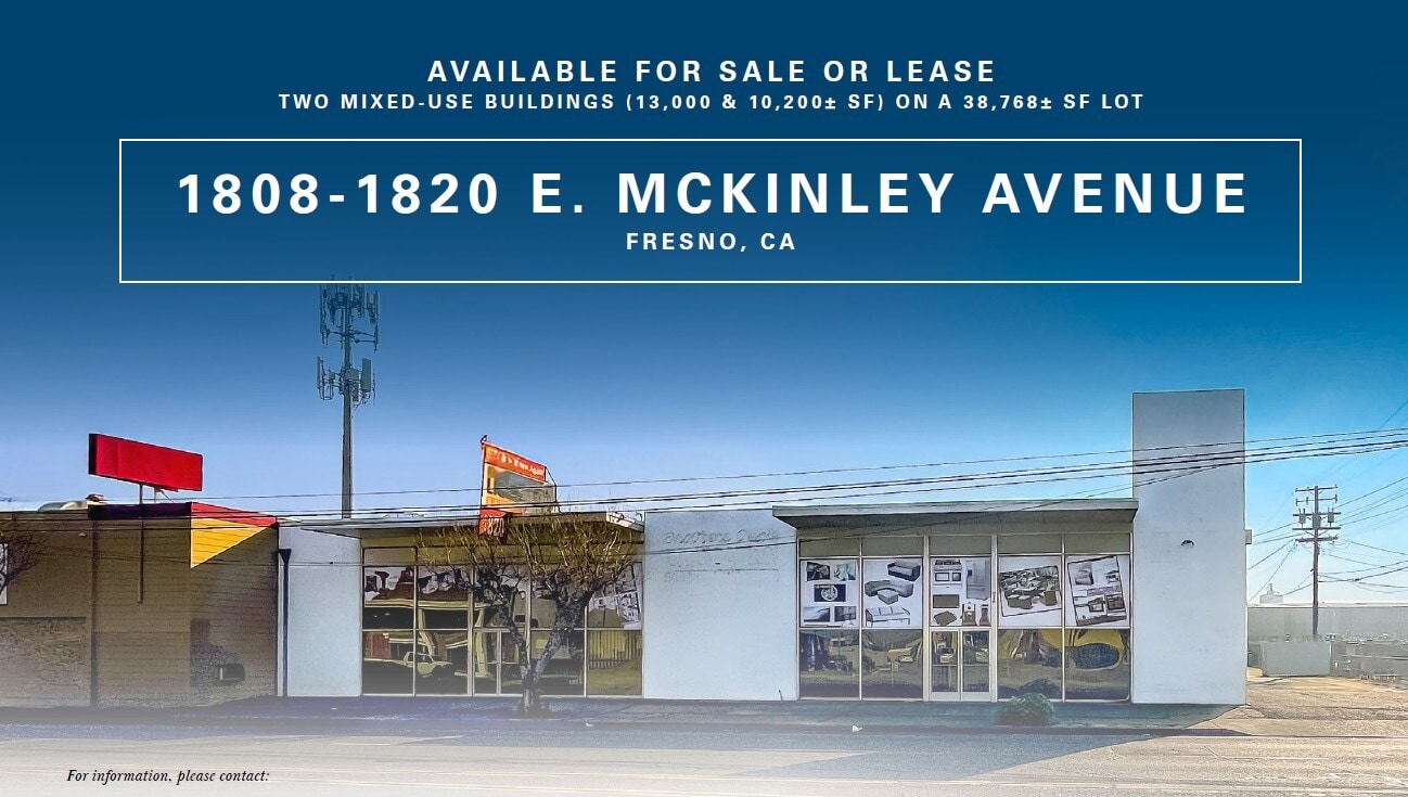 1808 E McKinley Ave, Fresno, CA for sale Primary Photo- Image 1 of 2