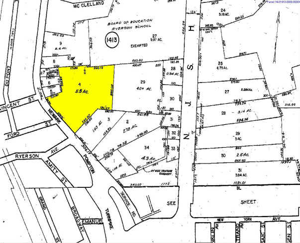 90 Newark Pompton Tpke, Wayne, NJ à louer - Plan cadastral - Image 2 de 11