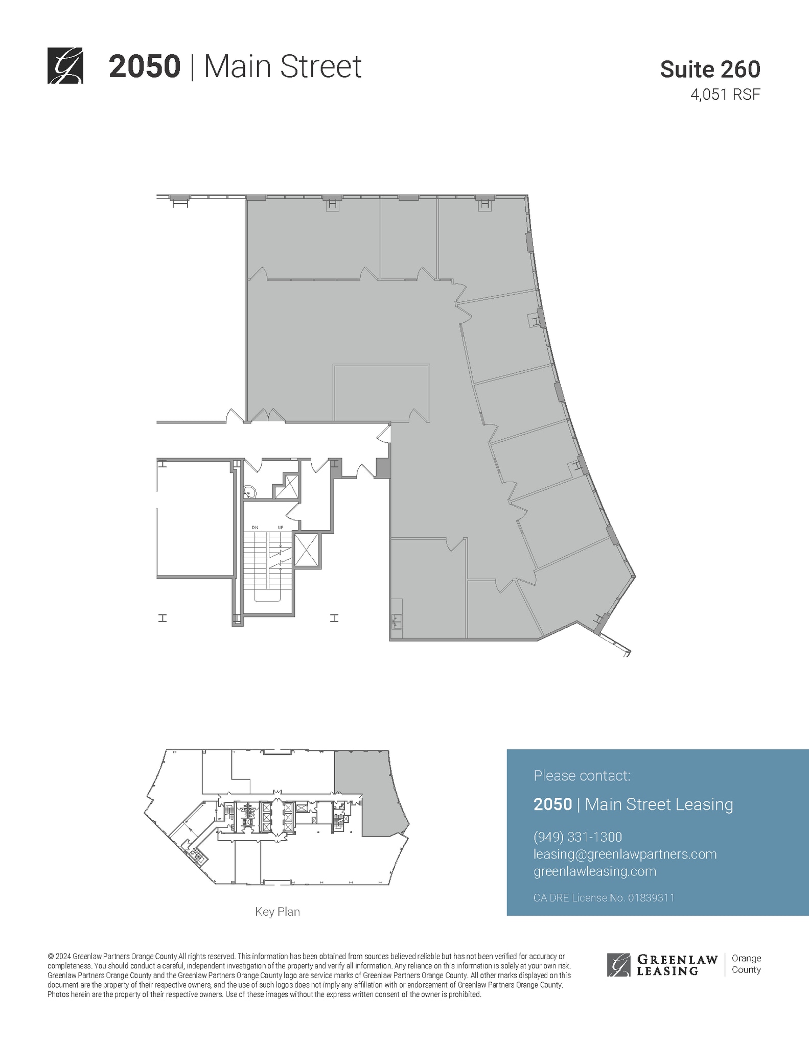 2040 Main St, Irvine, CA for lease Floor Plan- Image 1 of 1