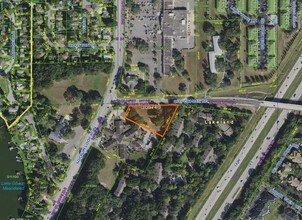 Old Combee Rd, Lakeland, FL - AÉRIEN  Vue de la carte