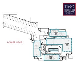 1160 King George Blvd, Surrey, BC for lease Floor Plan- Image 1 of 1