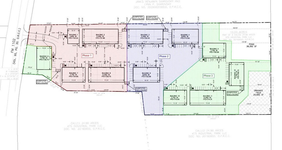 6420 FM 1102, New Braunfels, TX à louer - Plan de site - Image 3 de 13