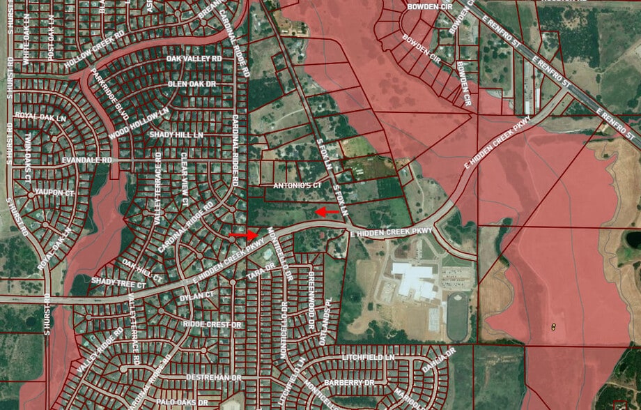 1185 E Hidden Creek Pkwy, Burleson, TX for sale - Aerial - Image 3 of 3