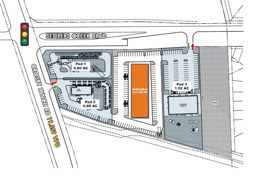 Settlers Creek Blvd, Crosby, TX à vendre - Photo principale - Image 1 de 1