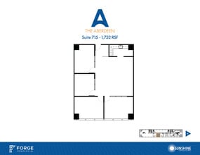 14841 N Dallas Pky, Addison, TX for lease Floor Plan- Image 1 of 1