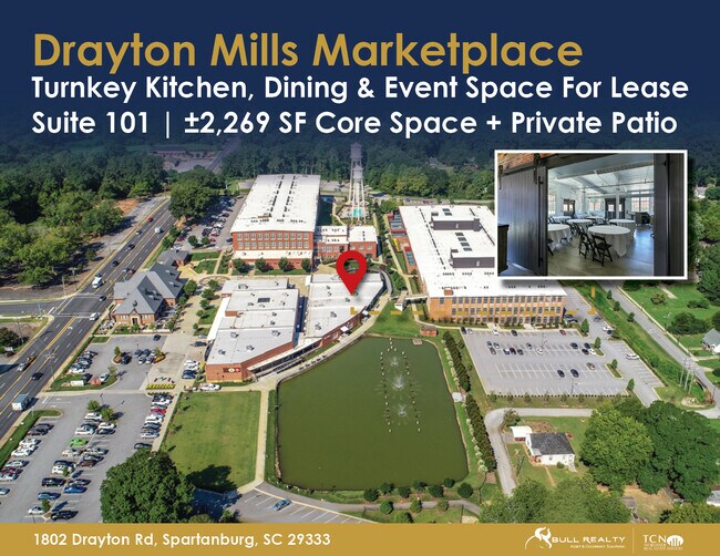 Plus de détails pour 1802 Drayton Rd, Spartanburg, SC - Commerce de détail à louer