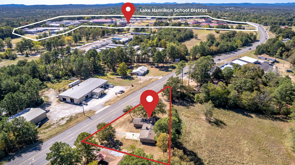 3370 Airport Rd, Pearcy, AR for sale - Aerial - Image 1 of 1