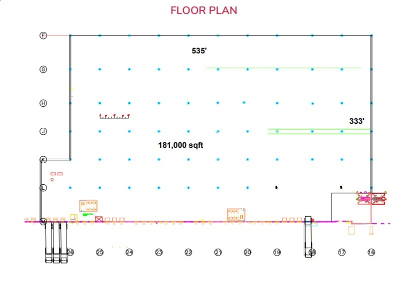 1430 E 10 Mile Rd, Hazel Park, MI à louer Plan d  tage- Image 1 de 1