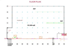 1430 E 10 Mile Rd, Hazel Park, MI à louer Plan d  tage- Image 1 de 1