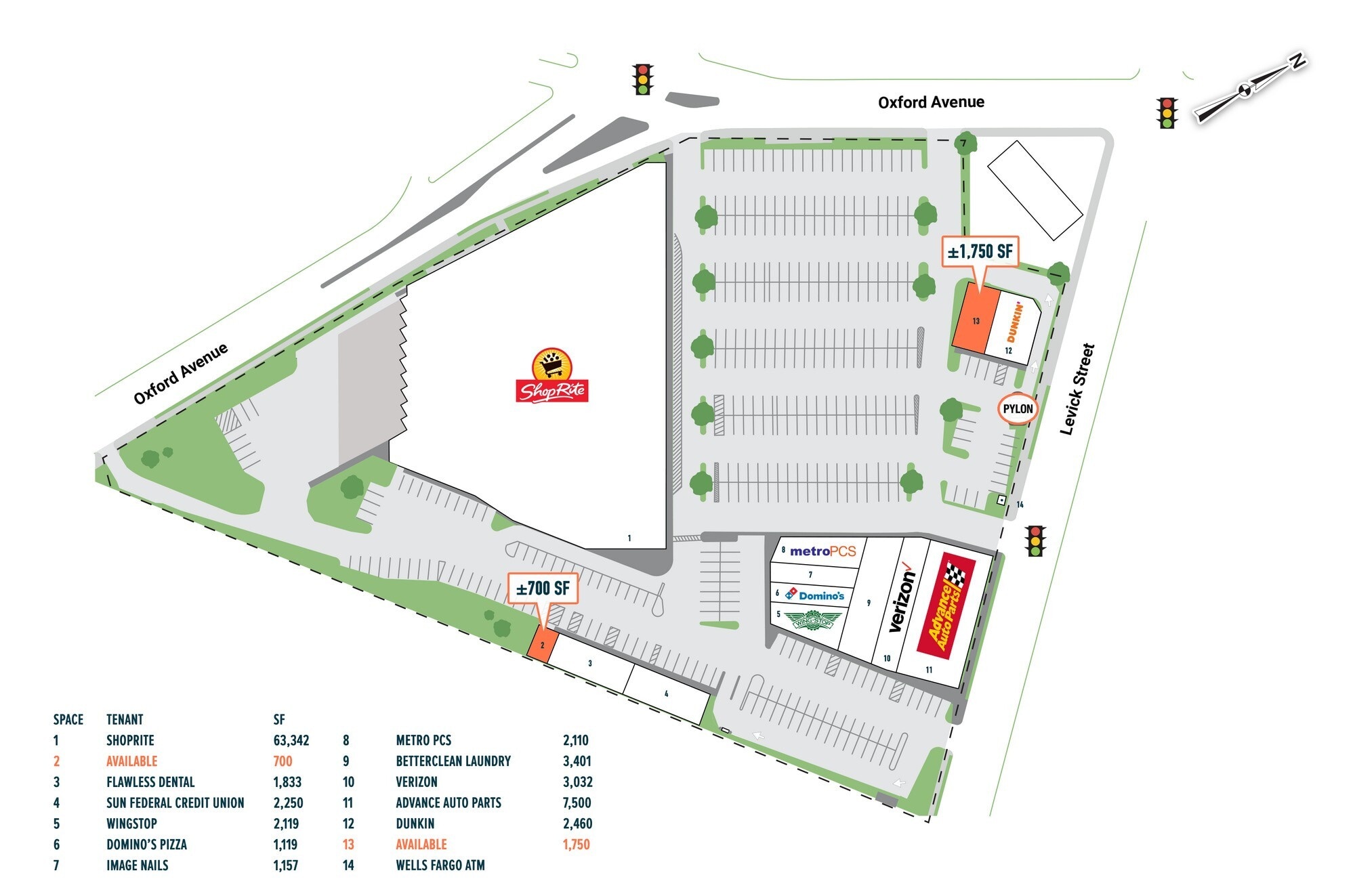 6301-6395 Oxford Ave, Philadelphia, PA for lease Site Plan- Image 1 of 1