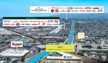 18837 Hawthorne Blvd, Torrance, CA - Aerial  map view - Image1