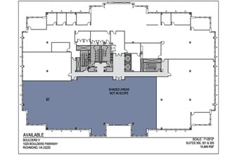 7501 Boulder View Dr, North Chesterfield, VA for lease Floor Plan- Image 2 of 2