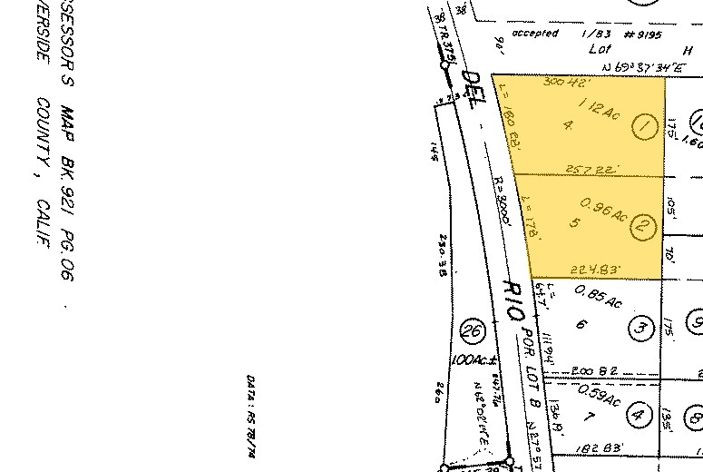 28046 Del Rio Rd, Temecula, CA à louer - Plan cadastral - Image 2 de 4