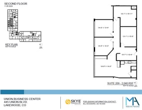 445 Union Blvd, Lakewood, CO for lease Floor Plan- Image 1 of 1