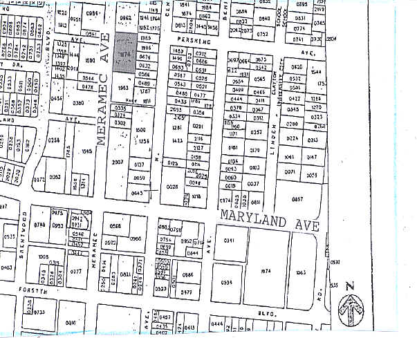 168 N Meramec Ave, Clayton, MO à louer - Plan cadastral - Image 2 de 6